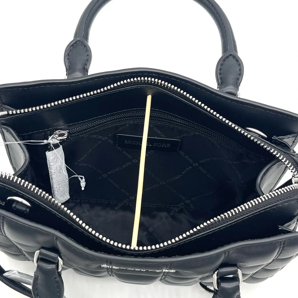 Michael Kors Sheila Small Satchel Crossbody Bag & Coinpouch w/ID